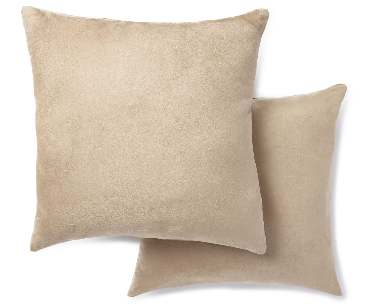 Microsuede shop throw pillows