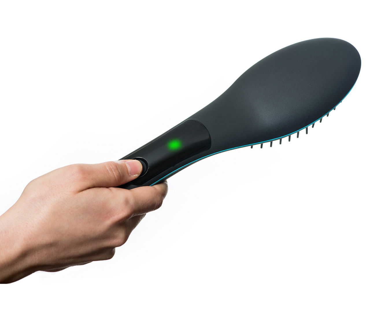 As seen on outlet tv hair straightener brush