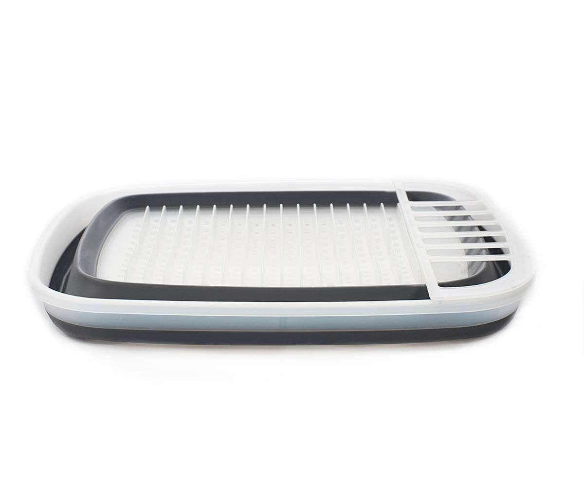 Prepworks by Progressive Collapsible Dish Rack with Drain Board