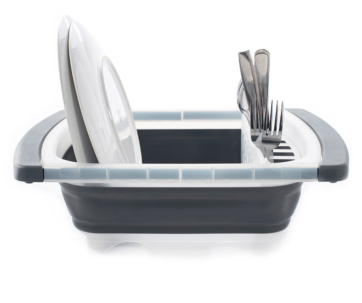 Progressive Collapsible Over The Sink Collapsible Dish Drainer