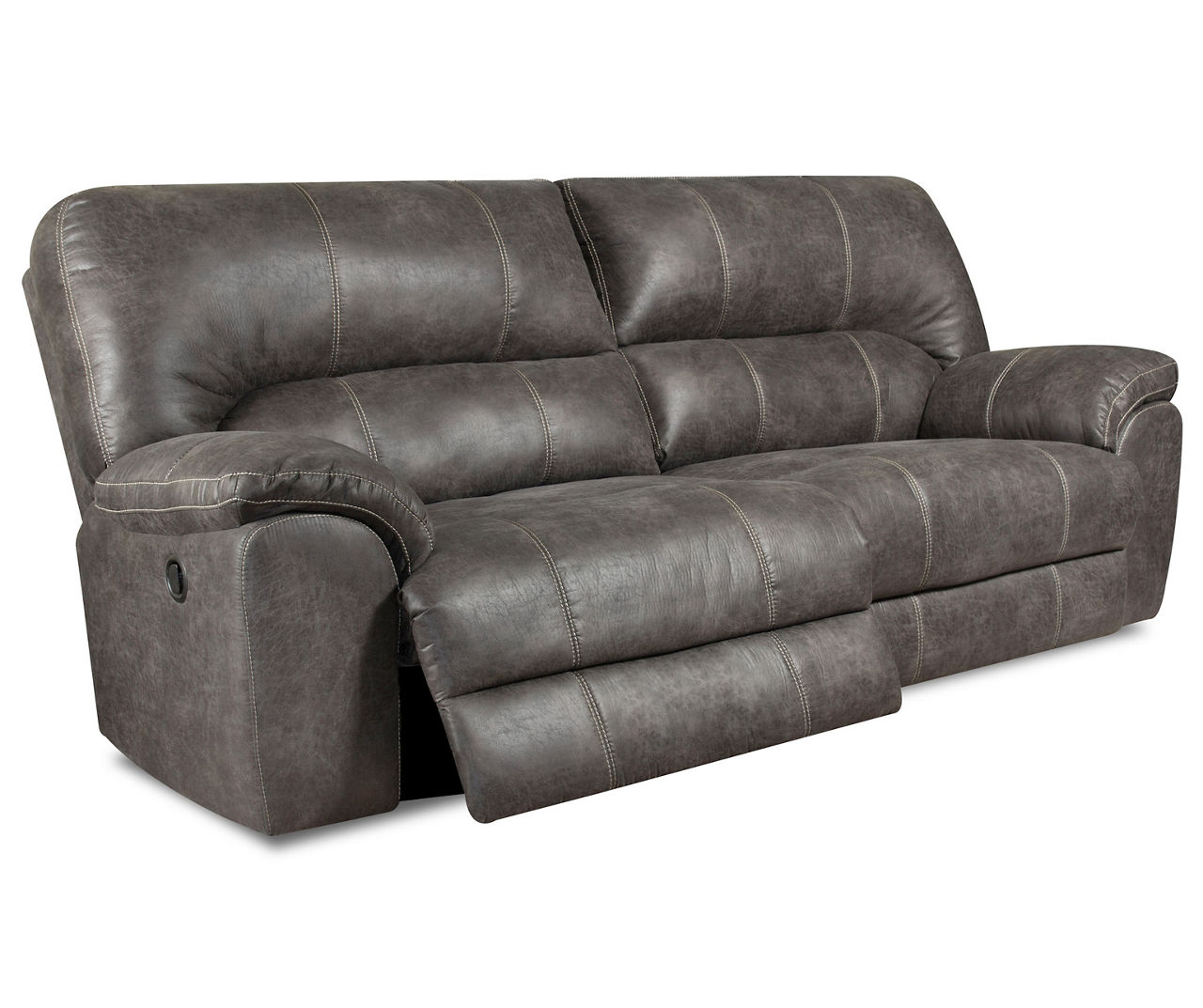 Black leather sectional big shop lots