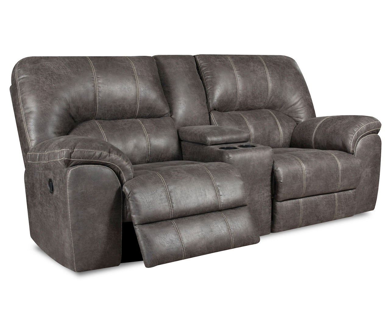 Stratolounger nashville deals reclining console loveseat