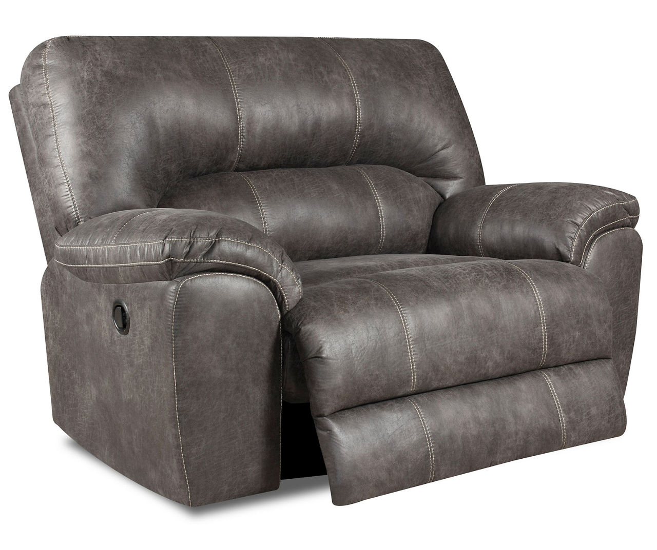 Stallion Gray Snuggle Up Recliner