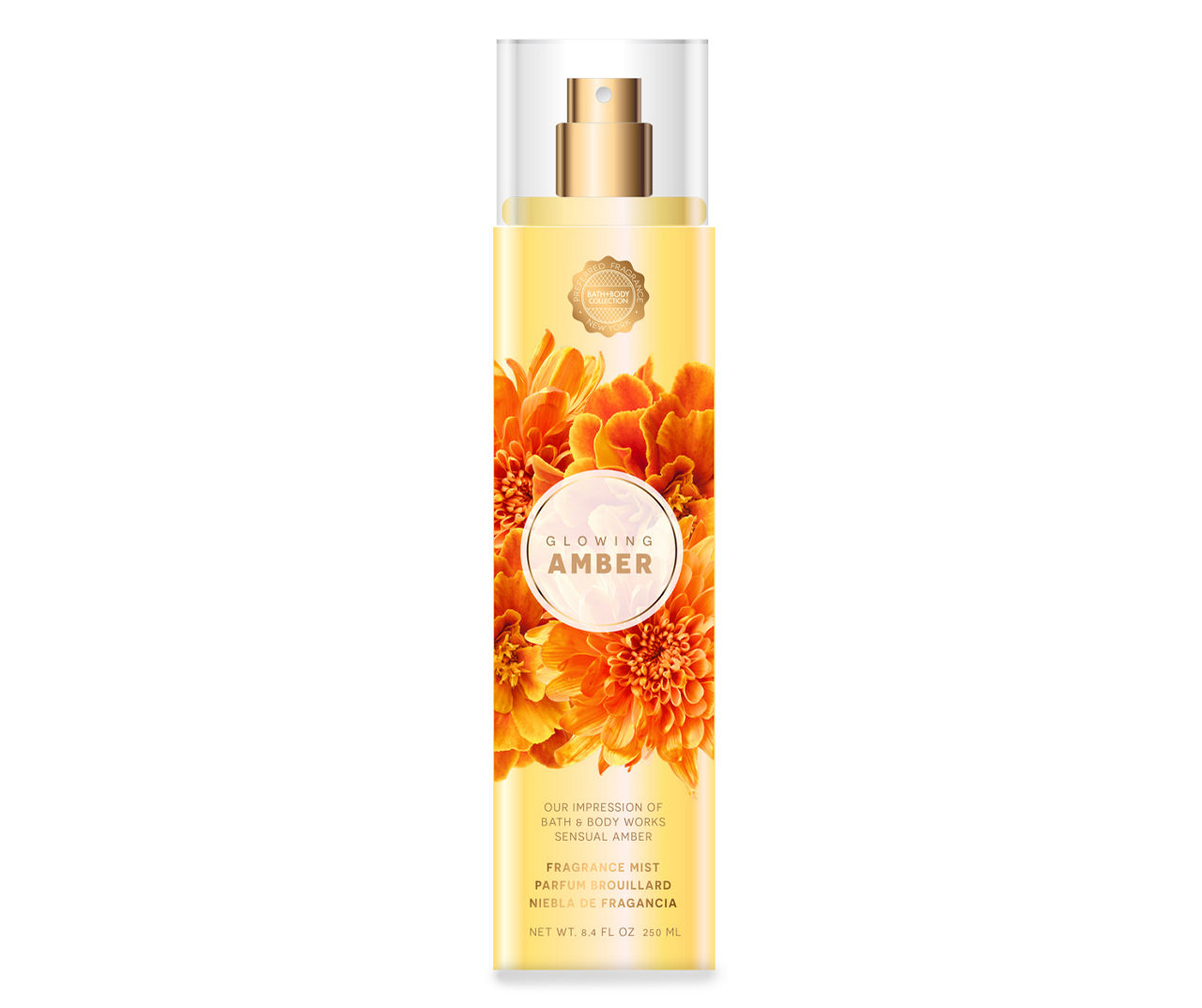 Preferred Fragrance Glowing Amber Fragrance Mist, 8.4 Fl. Oz.