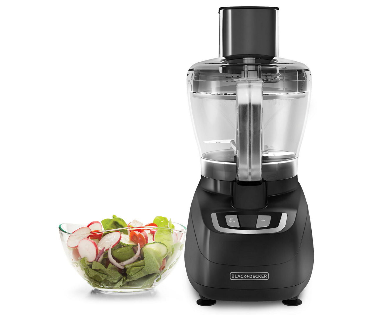 8-Cup Food Processor- Black, Small Appliances: Maxi-Aids, Inc.