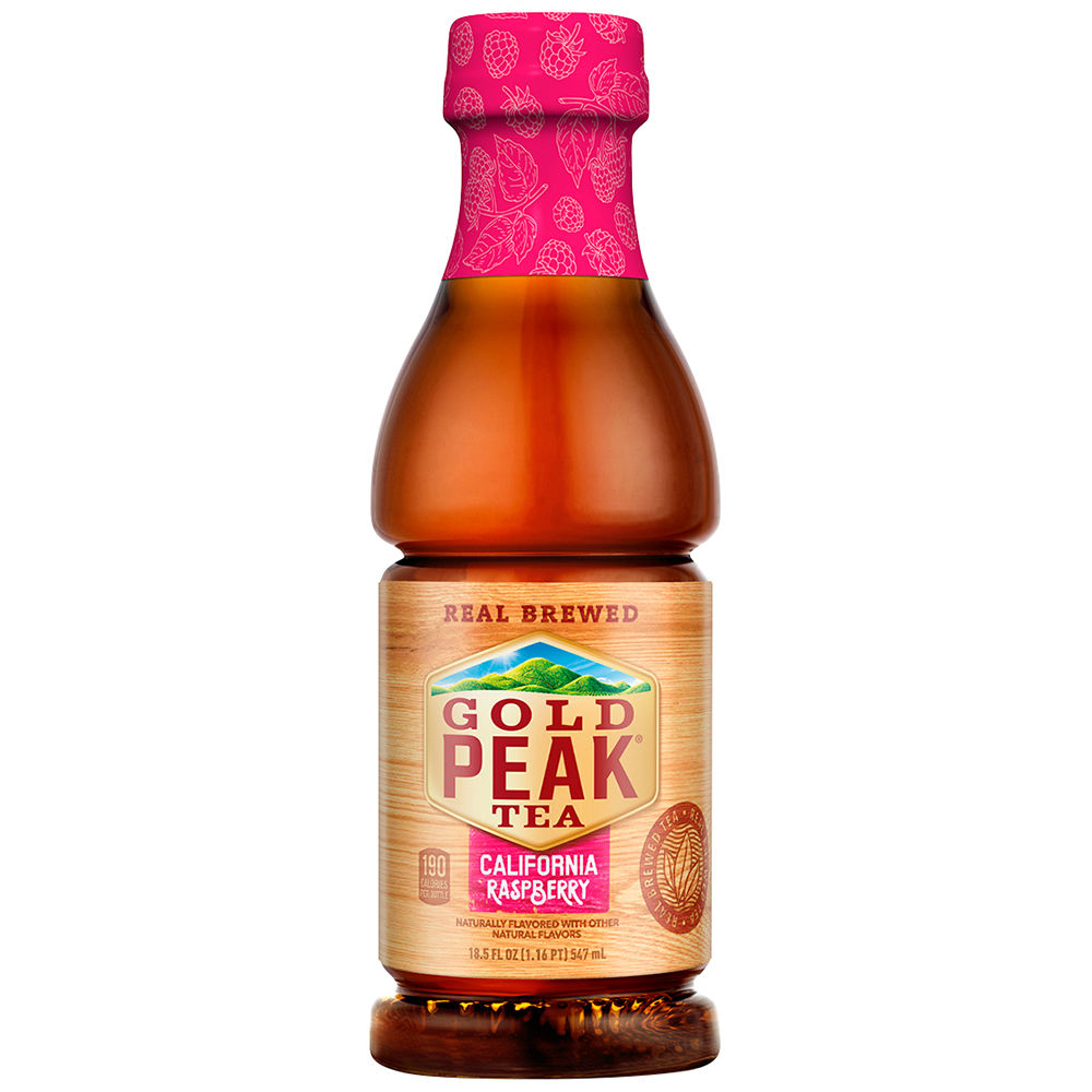 Gold Peak Gold Peak Raspberry Flavored Iced Tea Drink, 18.5 fl oz Big