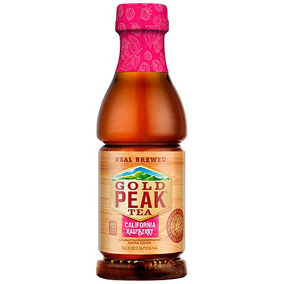 Gold Peak Raspberry Flavored Iced Tea Drink, 18.5 fl oz