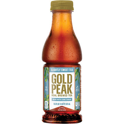 Gold Peak Slightly Sweet Iced Tea Drink, 18.5 fl oz