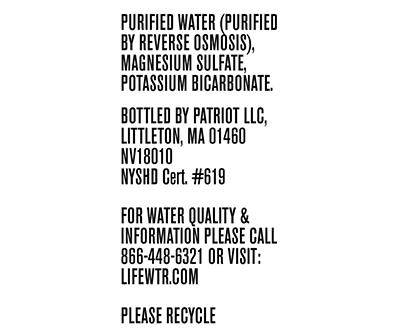 LifeWtr Purified Water 23.7 Fl Oz