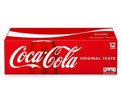 Coca-Cola Original Taste Cola 12 - 12 fl oz Cans