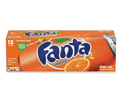 Fanta� Fridge Pack? Orange Soda 12-12 fl. oz. Cans