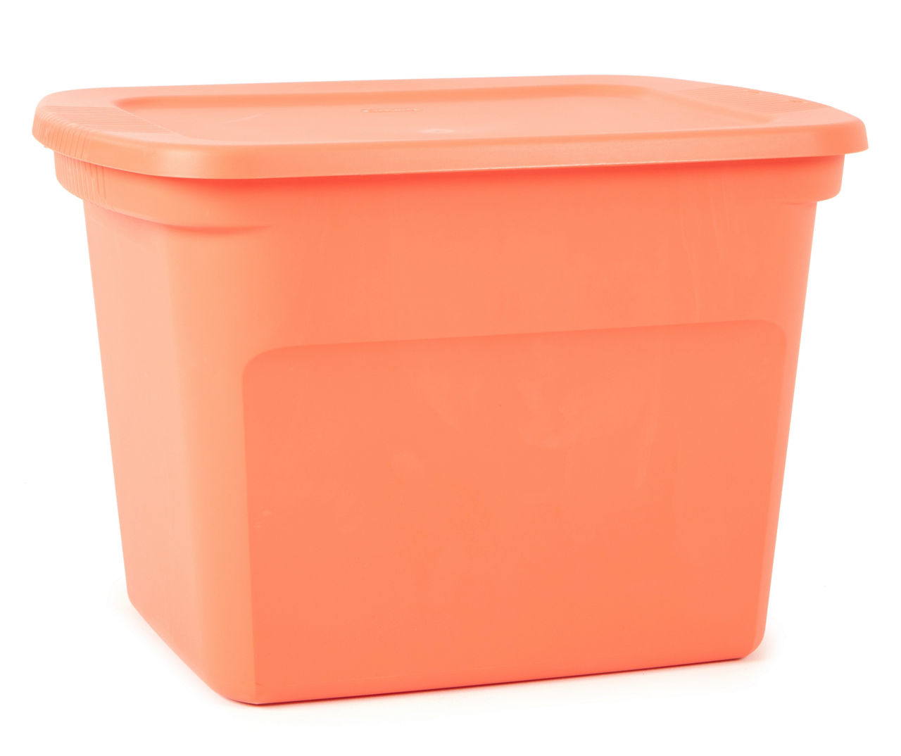 Sterilite 18 Gallon Orange Plastic Storage Container Bin Tote with