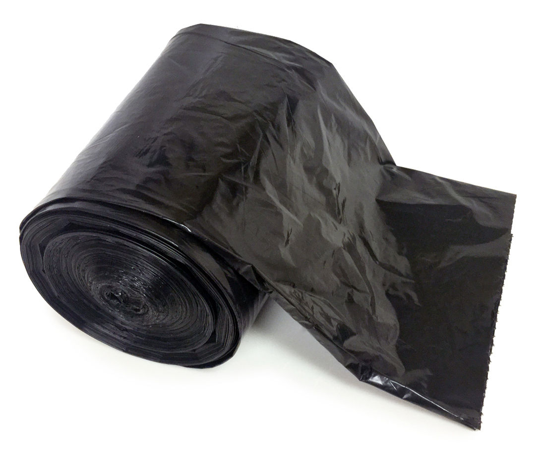 Trash Bags - 39 Gallon - Twist Tie - Lawn & Leaf Bag - Black - 30