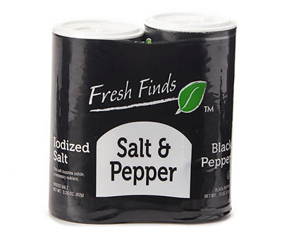Salt & Pepper Shakers, 2-Pack