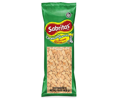 Sabritas Salt & Lime Cacahuates Peanuts 1 5/8 Ounce Bag