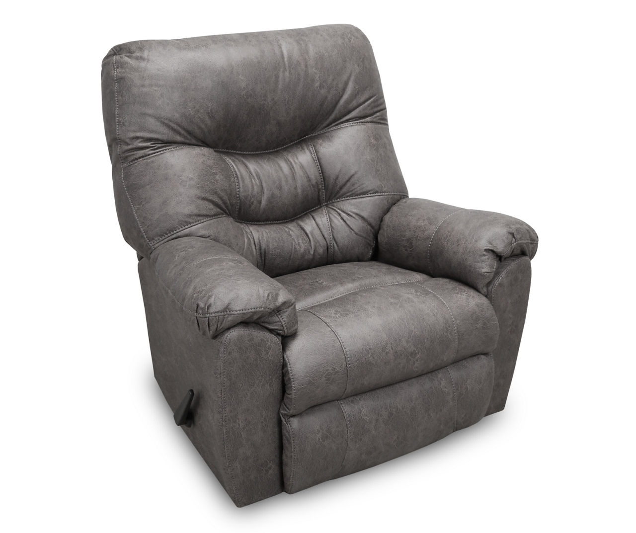 Stratolounger Gray Back Pleaser Recliner Big Lots