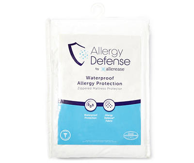 Allergy Defense by AllerEase Waterproof Mattress Cover, Twin