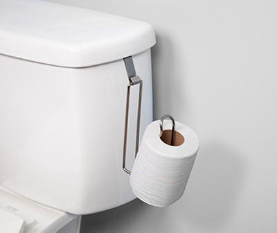 Kenney� Over the Tank Toilet Paper Holder, Brushed Nickel