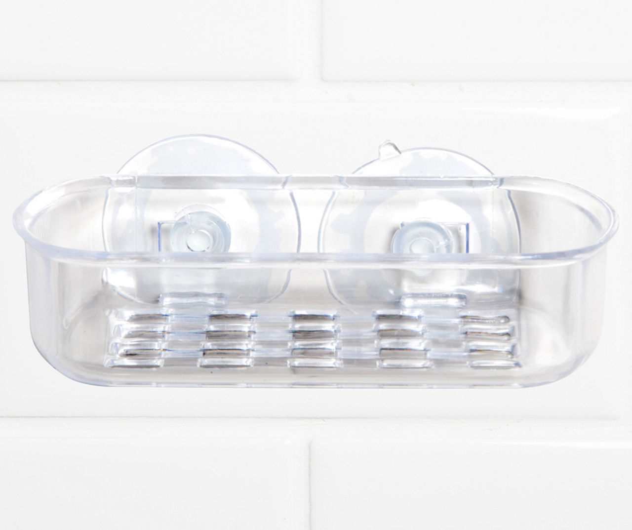 Kenney Clear Soap Dish with Suction Cup