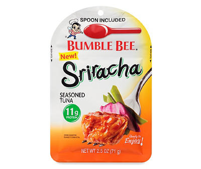 Bumble Bee Sriracha Wild Caught Tuna 2.5 oz