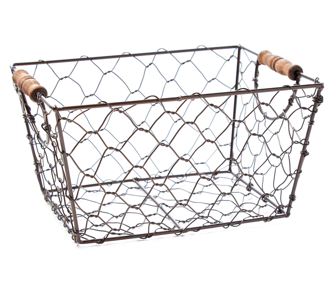 Home Essentials Small Chicken Wire Bin with Liner | Big Lots