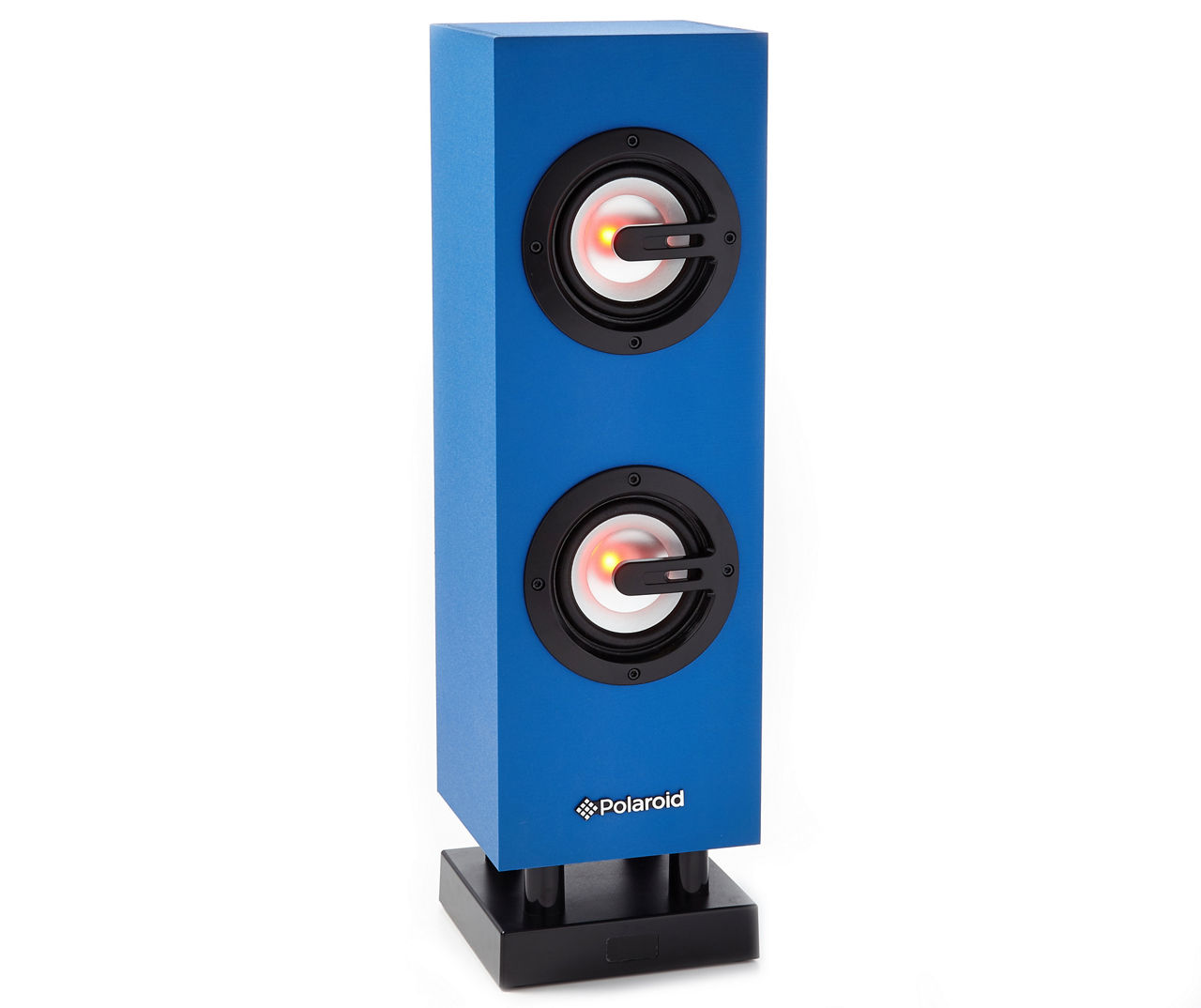 Polaroid Blue Bluetooth LED Mini Tower Speaker