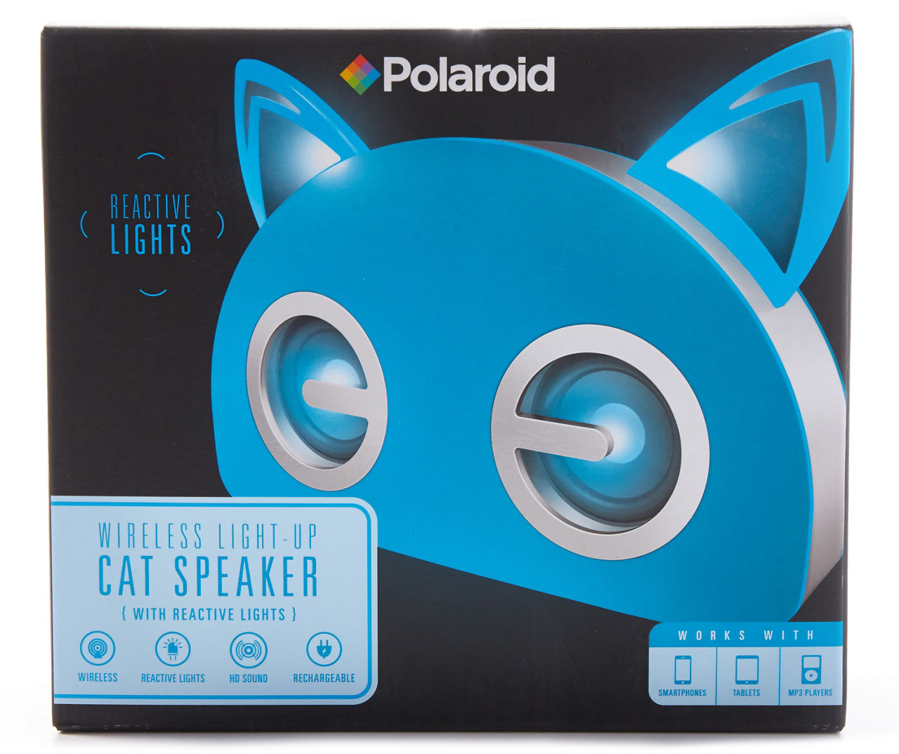 Polaroid bluetooth light up hot sale speaker