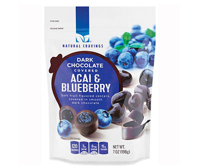 Dark Chocolate Covered Acai & Blueberry, 7 Oz.