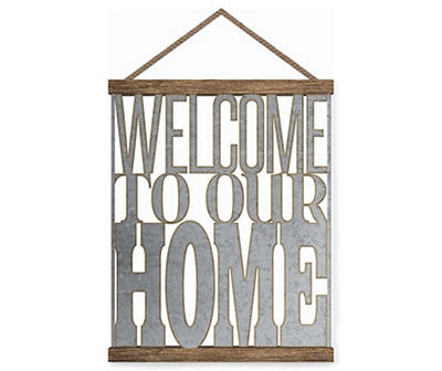 "Welcome To Our Home" Laser Cut Wall Decor