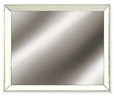 Silver Reflections Wall Mirror, (18