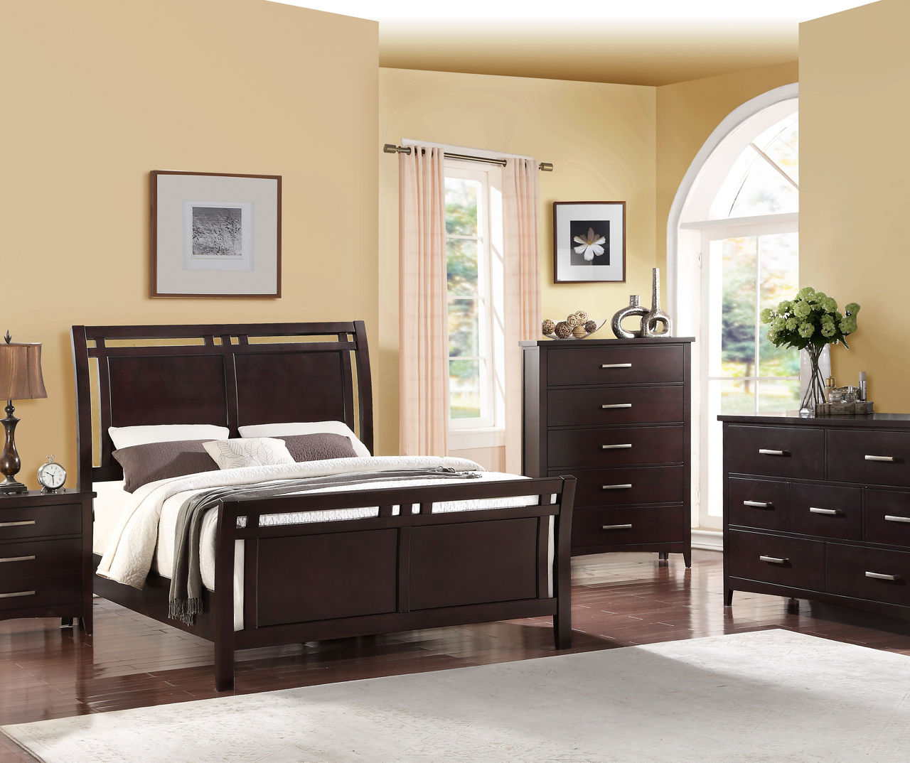 Big lots online rustic bedroom set