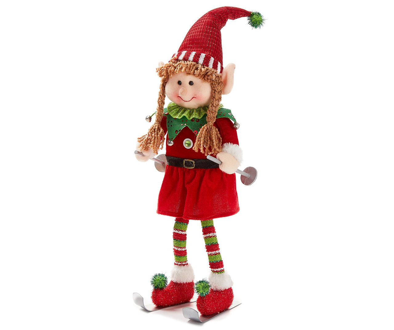 Winter Wonder Lane Skiing Elf Girl | Big Lots