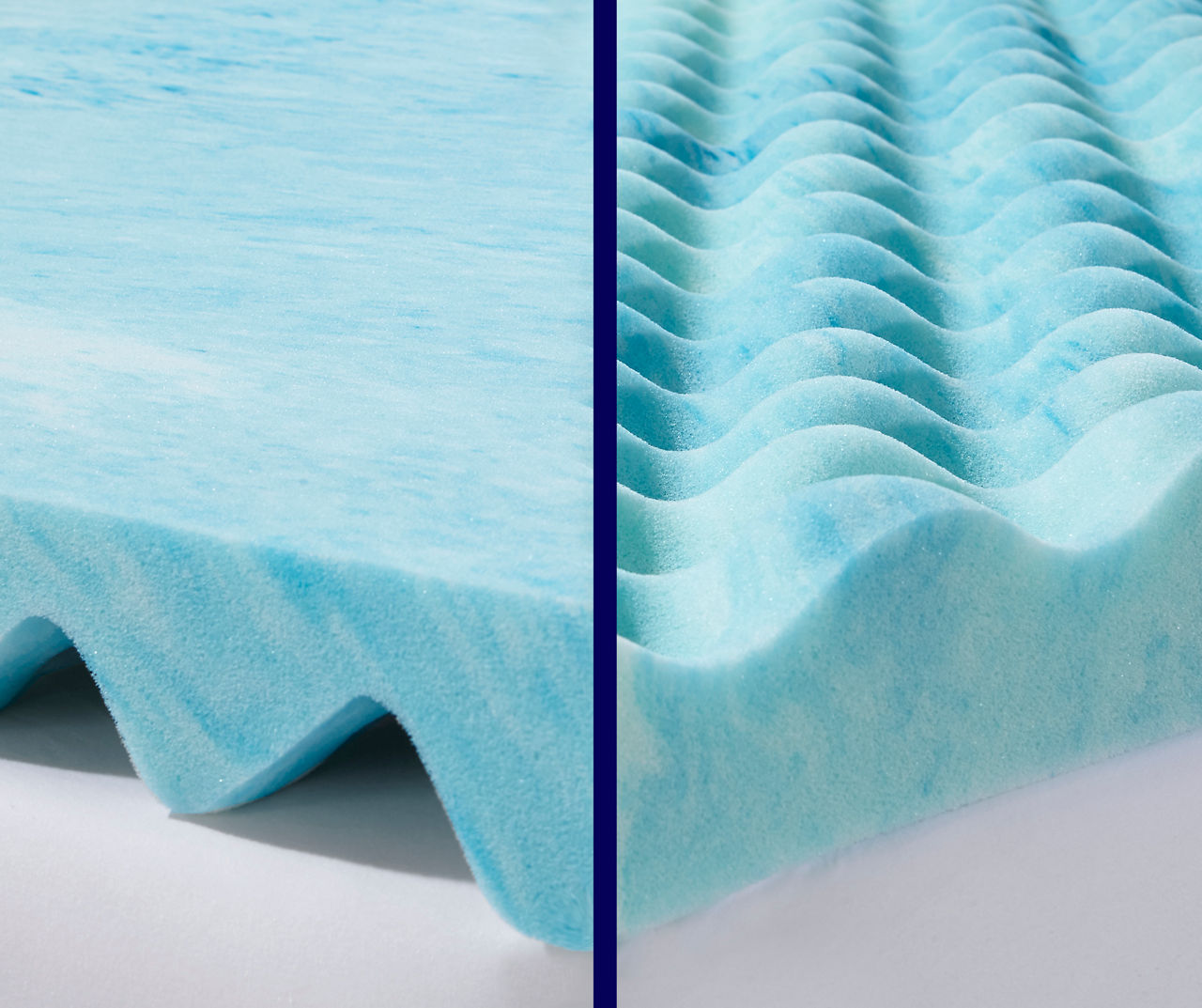 Serta Serta Perfect Sleeper 3" Gel Swirl Memory Foam Toppers Big Lots