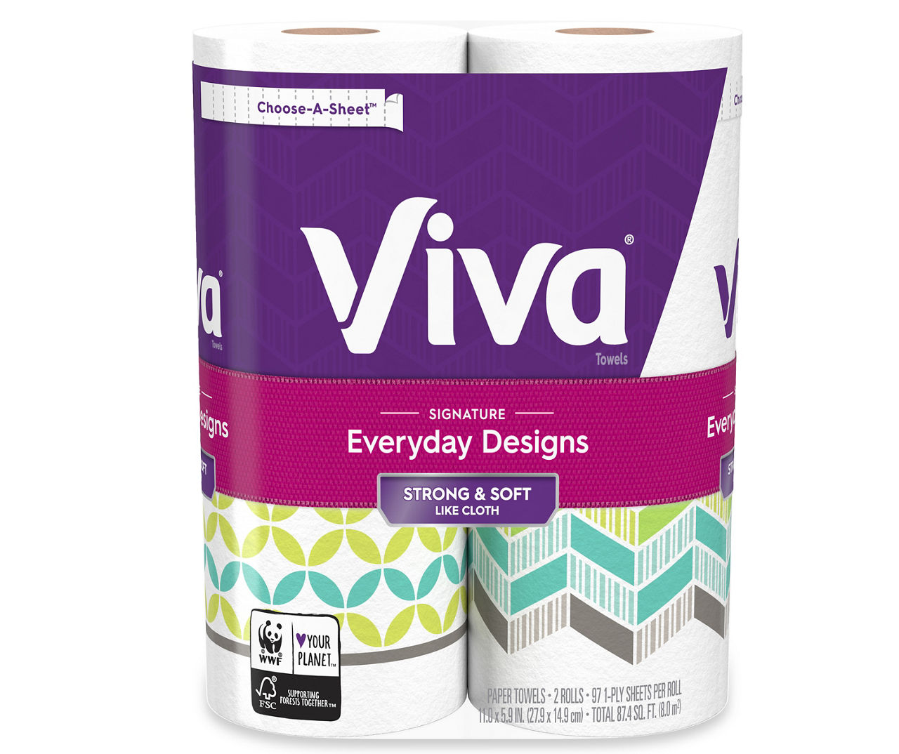 Viva Viva Signature Everyday Designs Choose A Sheet Paper Towels