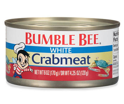 Bumble Bee White Crabmeat 6 oz. Can