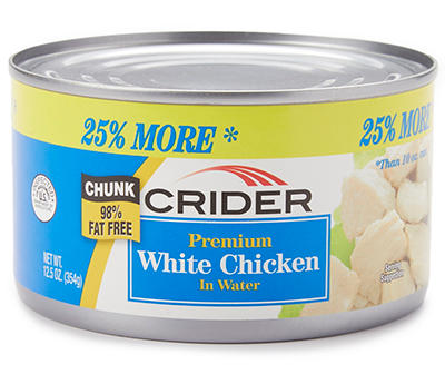 Premium White Chicken, 12.5 Oz.