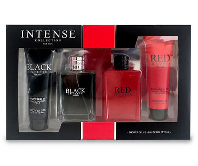 Men's Black & Red Intense Collection Gift Set