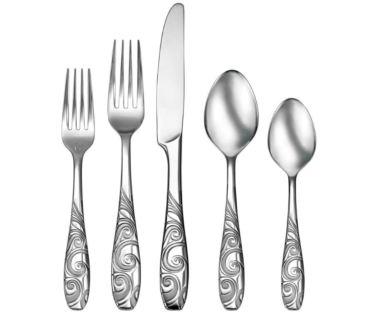 Swell Flatware Set, 20-Piece