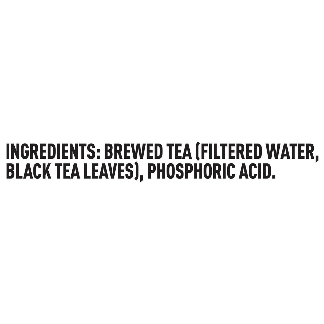 Gold Peak Unsweetened Black Tea Bottle, 64 fl oz