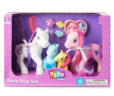 Pretty Pony Family 4-Piece Play Set