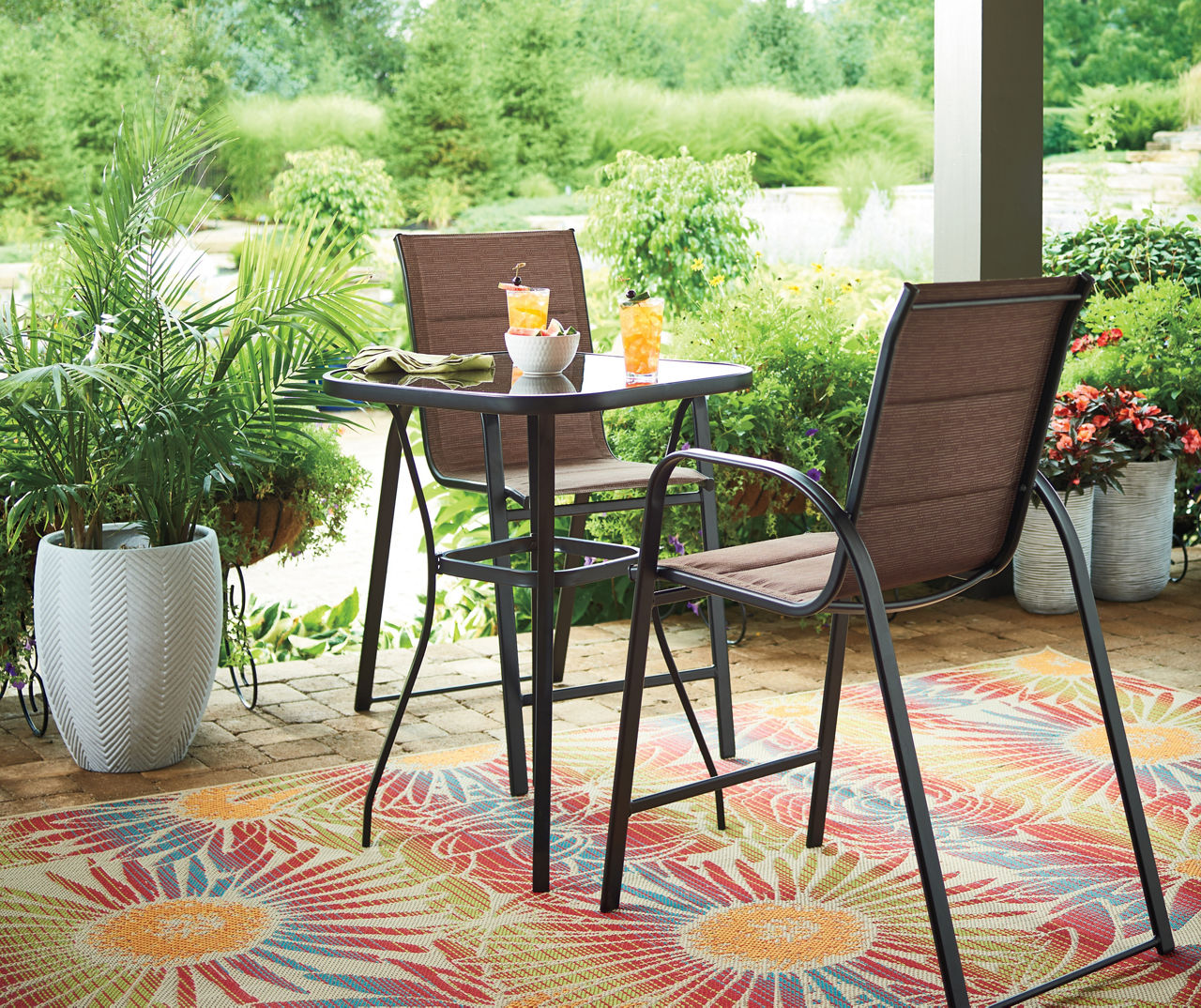 Big lots store glass table