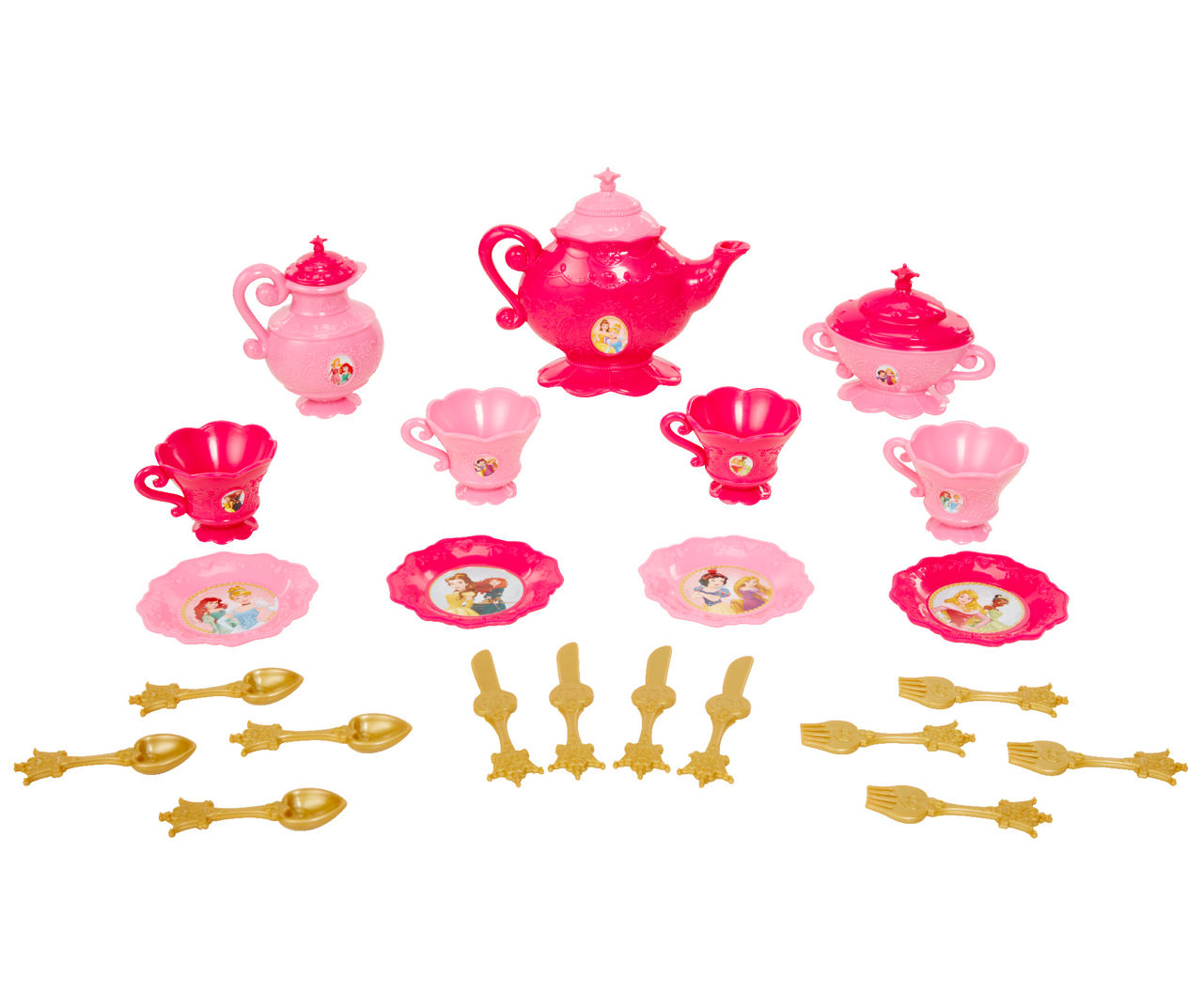 Disney Princess Pink Tea Set