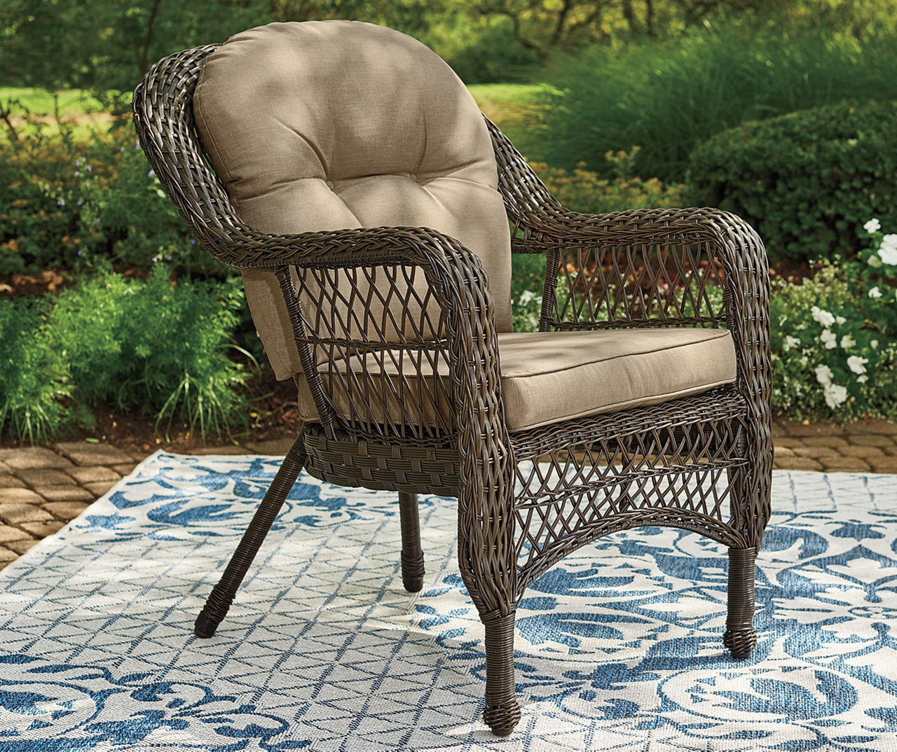 Big lots wicker online rocker