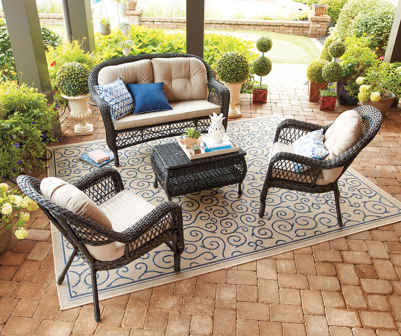 Big lots deals patio seat cushions