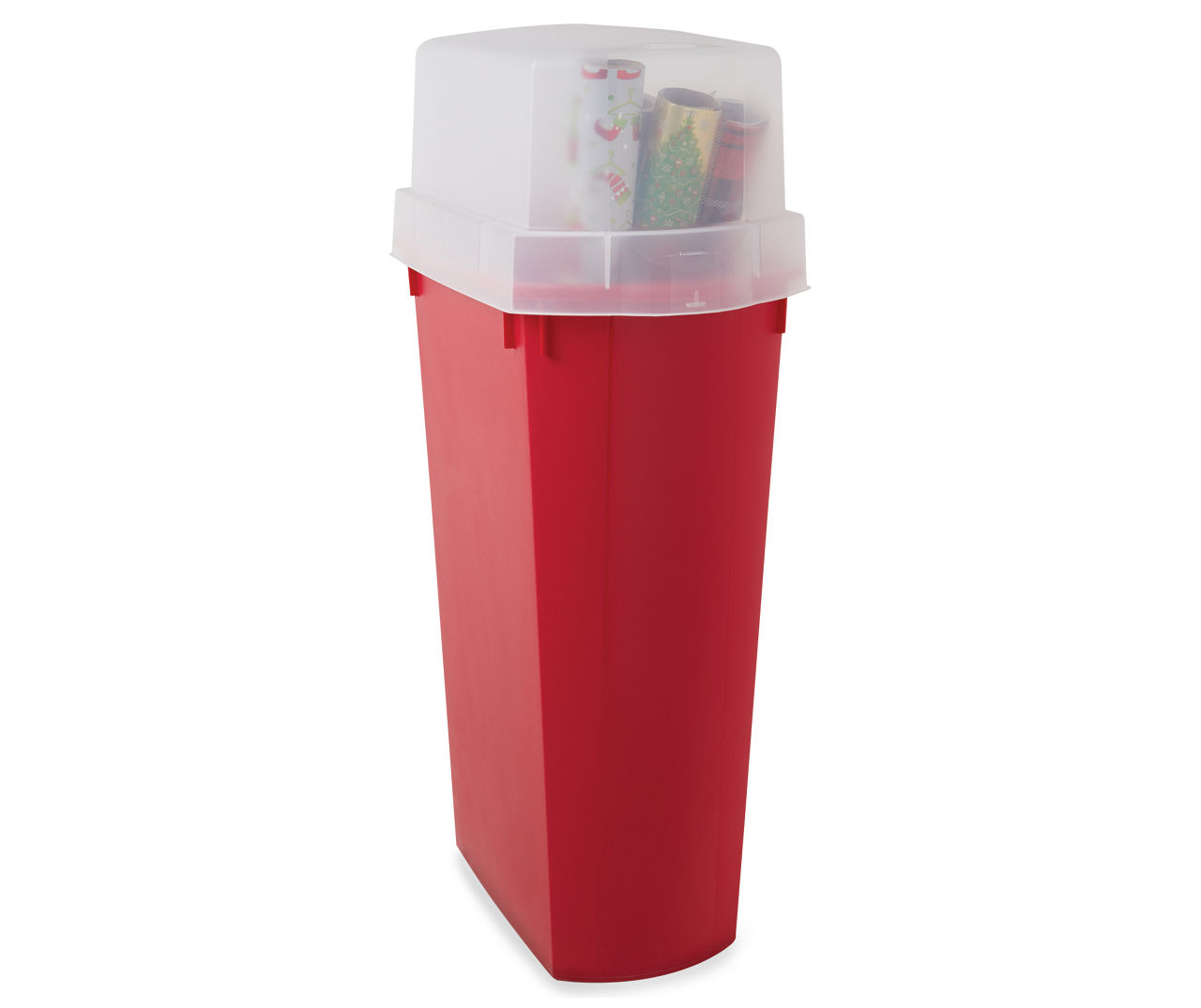 Elf Stor 83-DT5019 All Occasion Vertical 30 in. Wrapping Paper Storage Box  with Lid, Red, 1 - Kroger