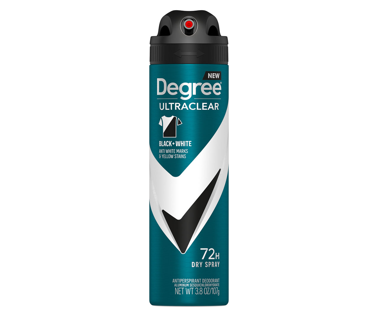 Men UltraClear Black & White Dry Spray Antiperspirant Deodorant, 3.8 Oz.