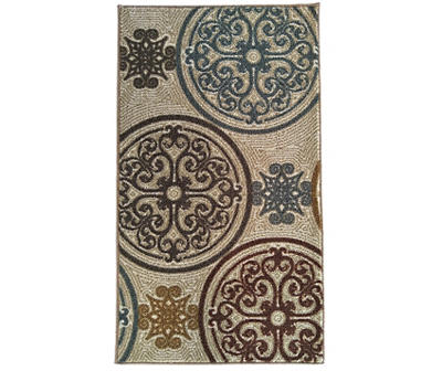 Living Colors Mosaic Medallions Accent Rugs