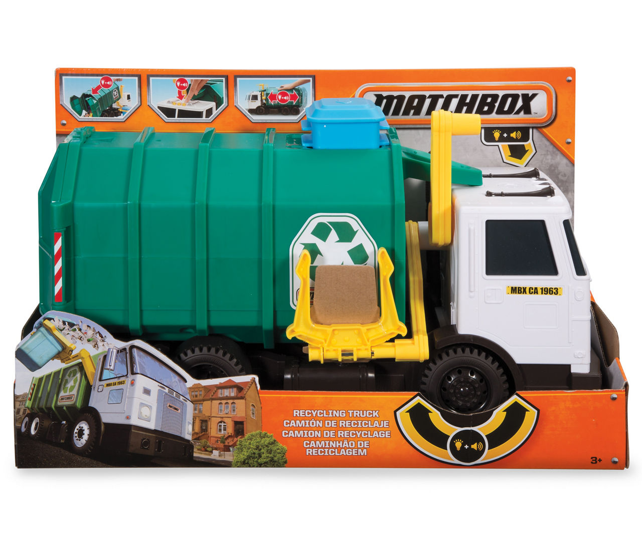 Matchbox garbage truck small online