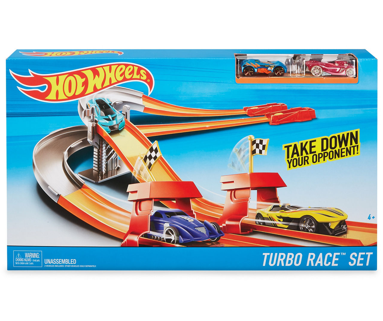 Hot Wheels Turbo Race Set Big Lots