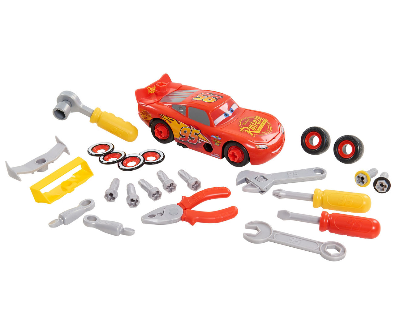 Disney Cars Race Ready Lightning McQueen Tool Kit